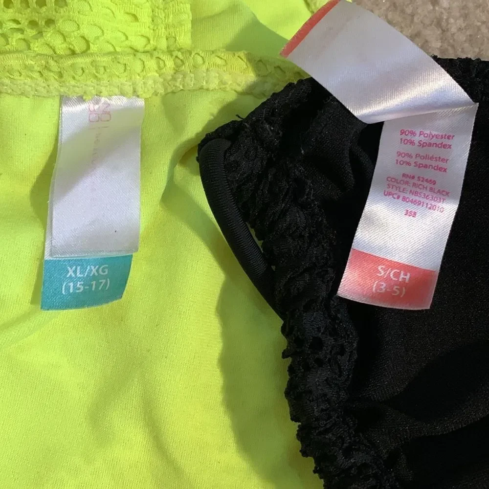 No Boundaries Multi color bikini size xl